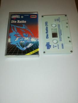Europa Grusel Folge 10 Die Ratte 4-fach Silber Geschraubt Weiß mit Blauen Druck 516439.7 Europa
